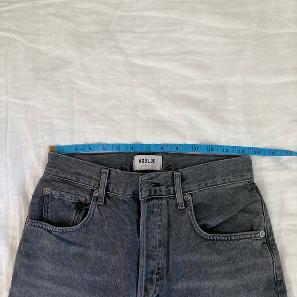 CLOSET CLOSING! Agolde Ripley high rise straight jeans - Picture 4 of 9